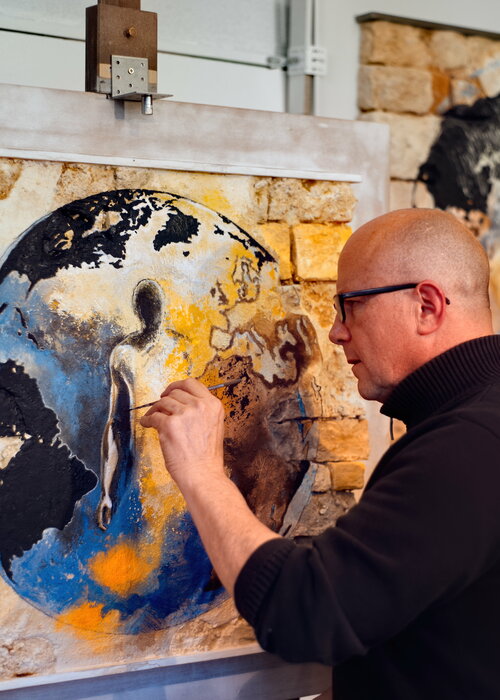 Thierry Legrand Franzosischer Maler Bildhauer Singulart