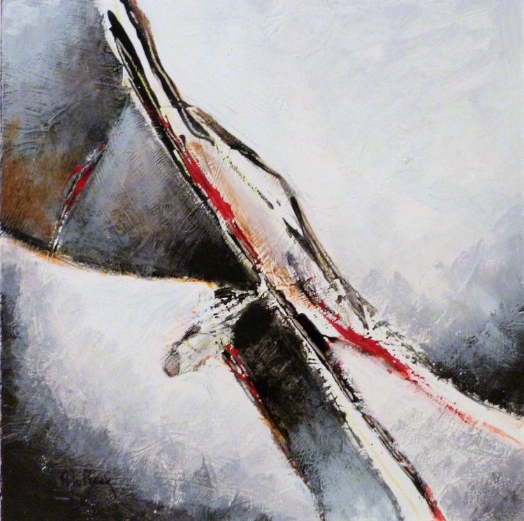 Faille I De Pierre Le Preux 2019 Peinture Acrylique Sur Toile