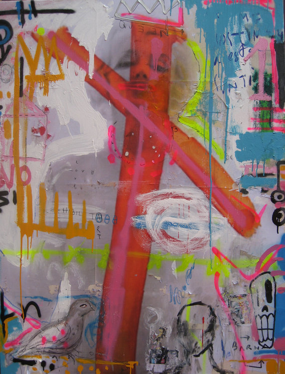 Marilyn By Xavier Garcia 2013 Painting Graffiti Tempera On Canvas Singulart