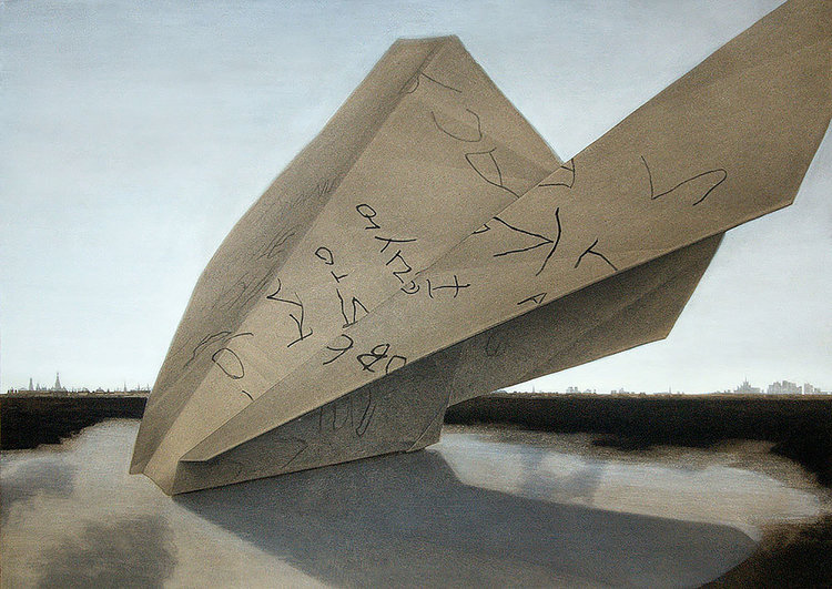 The landed paper-plane Anastasia Kuznetsova-Ruf.
