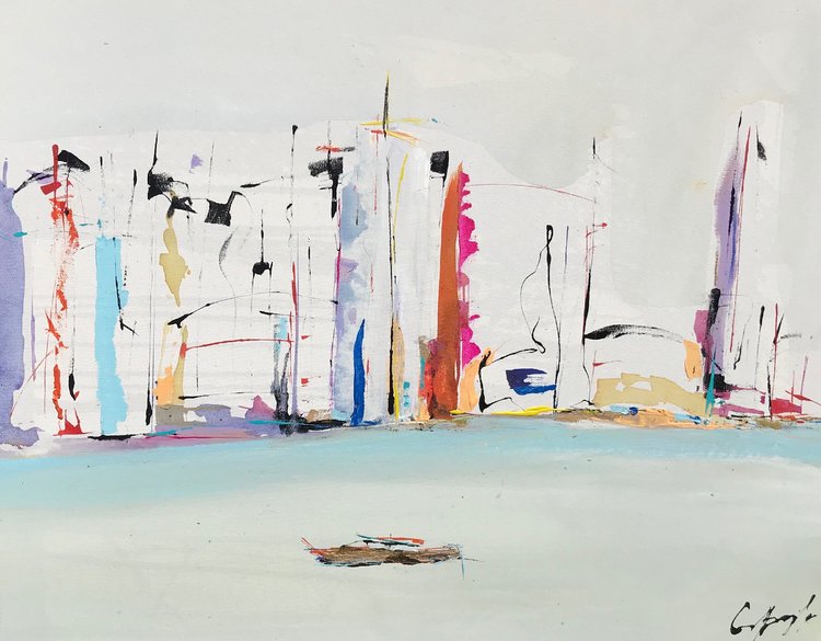 More Tjhan Beautifiul De Gisela Gaffoglio 2018 Peinture