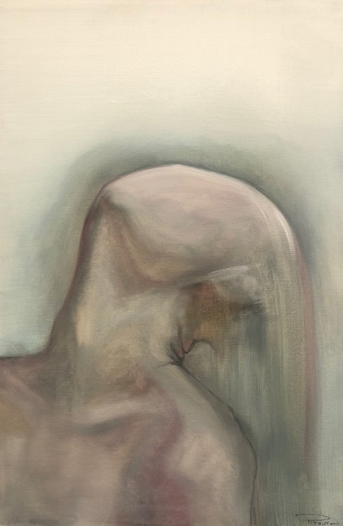 SURRENDER by Peter Pitout (2017) : Painting Oil on Canvas - SINGULART