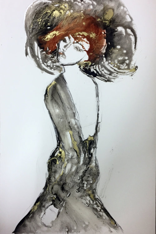Sakina De Giusy Lauriola 2018 Peinture Acrylique Aérosol émail