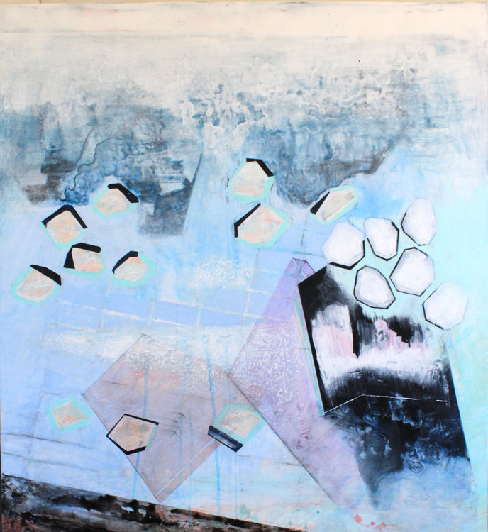 Shattering De Catherine Richardson 2018 Peinture Acrylique Sur