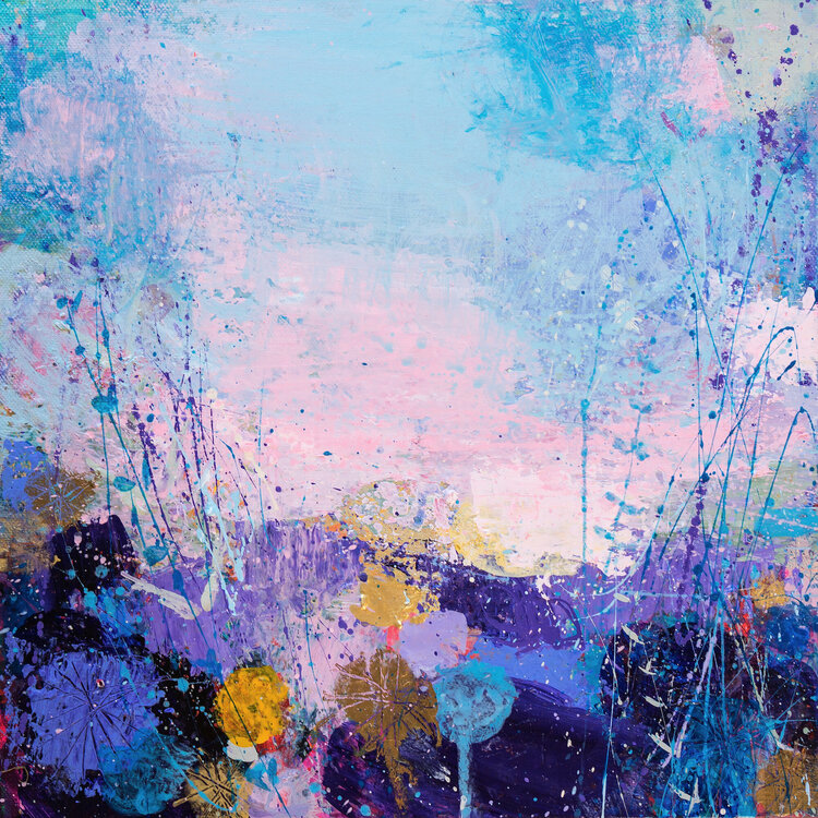 Beach Flowers by Sandy Dooley (2018) Painting Acrylic on Canvas