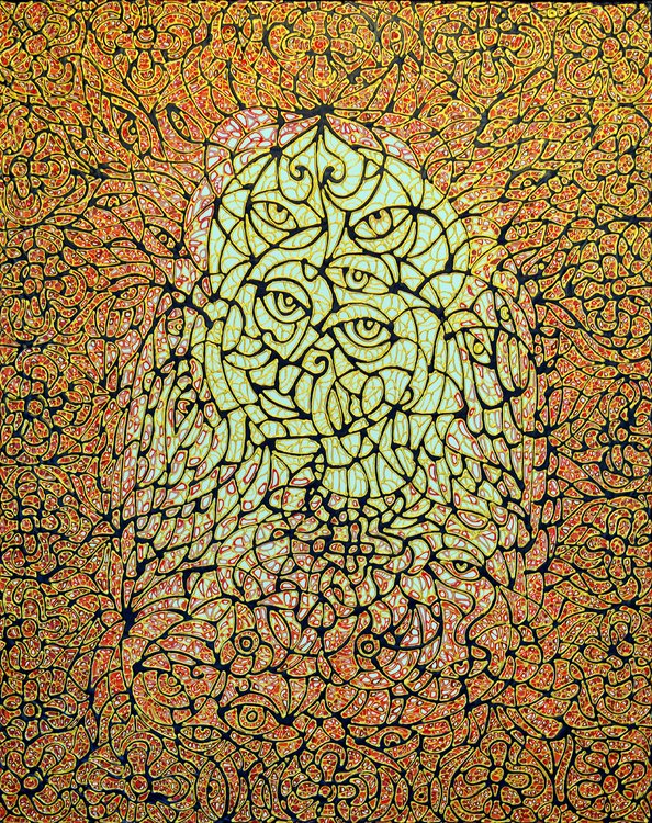 Schutzengel Guardian Angel By Ira Repey 14 Painting Acrylic On Canvas Singulart