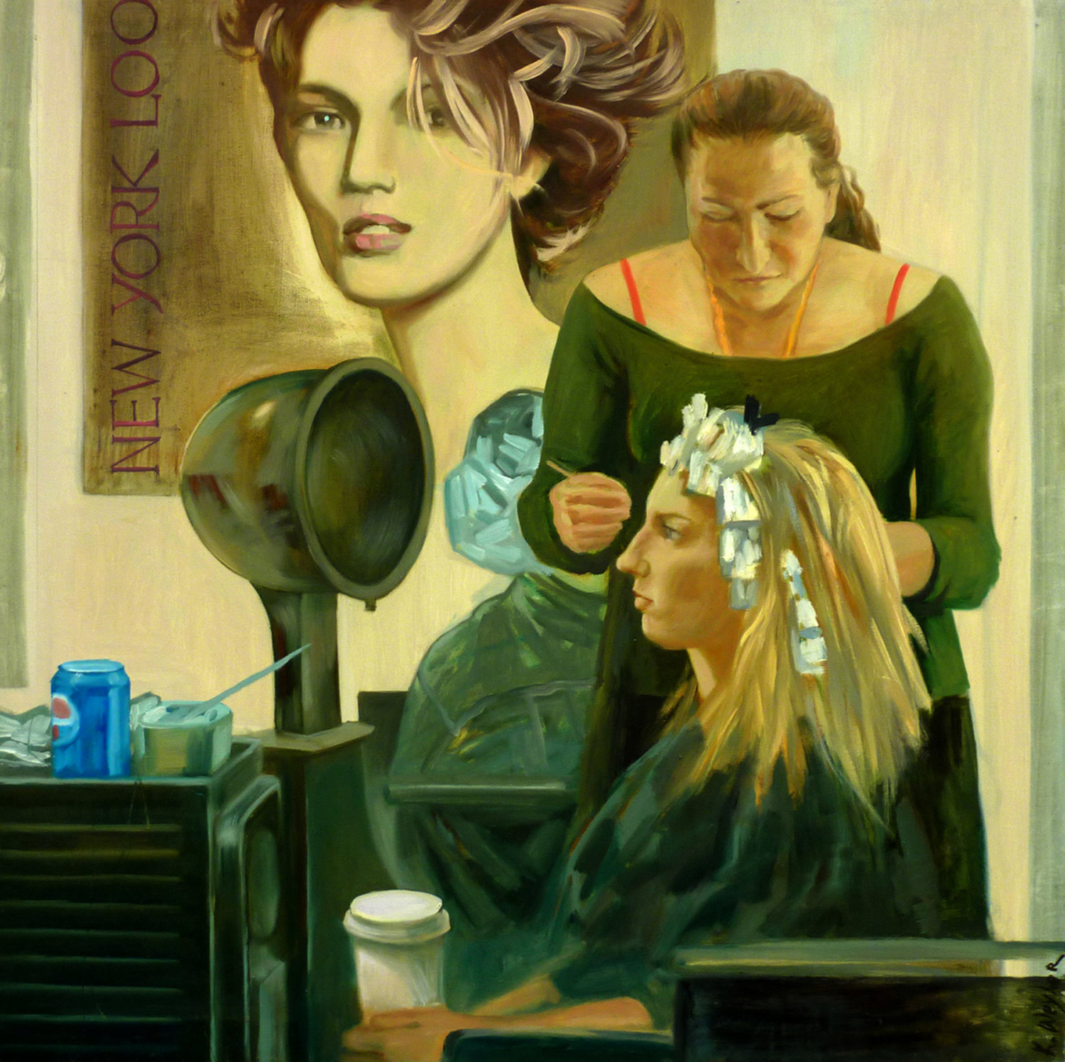 New-York look by Katia Weyher (2013) : Painting Oil on Canvas - SINGULART