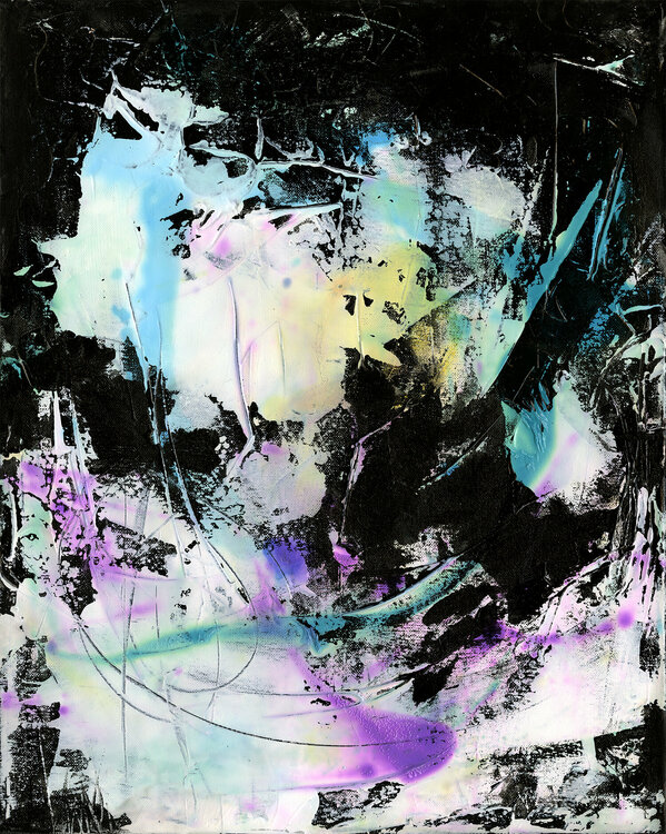 New Beginnings 6 by Kathy Morton Stanion (2019) : Painting Acrylic, Ink ...