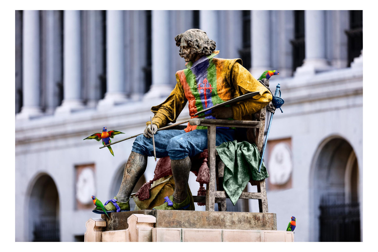 La inspiración del artista (The artist's inspiration) von