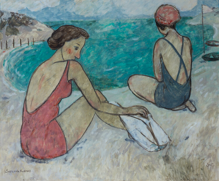 The bathers картина