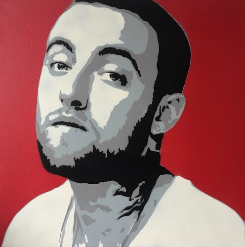 mac miller pop art