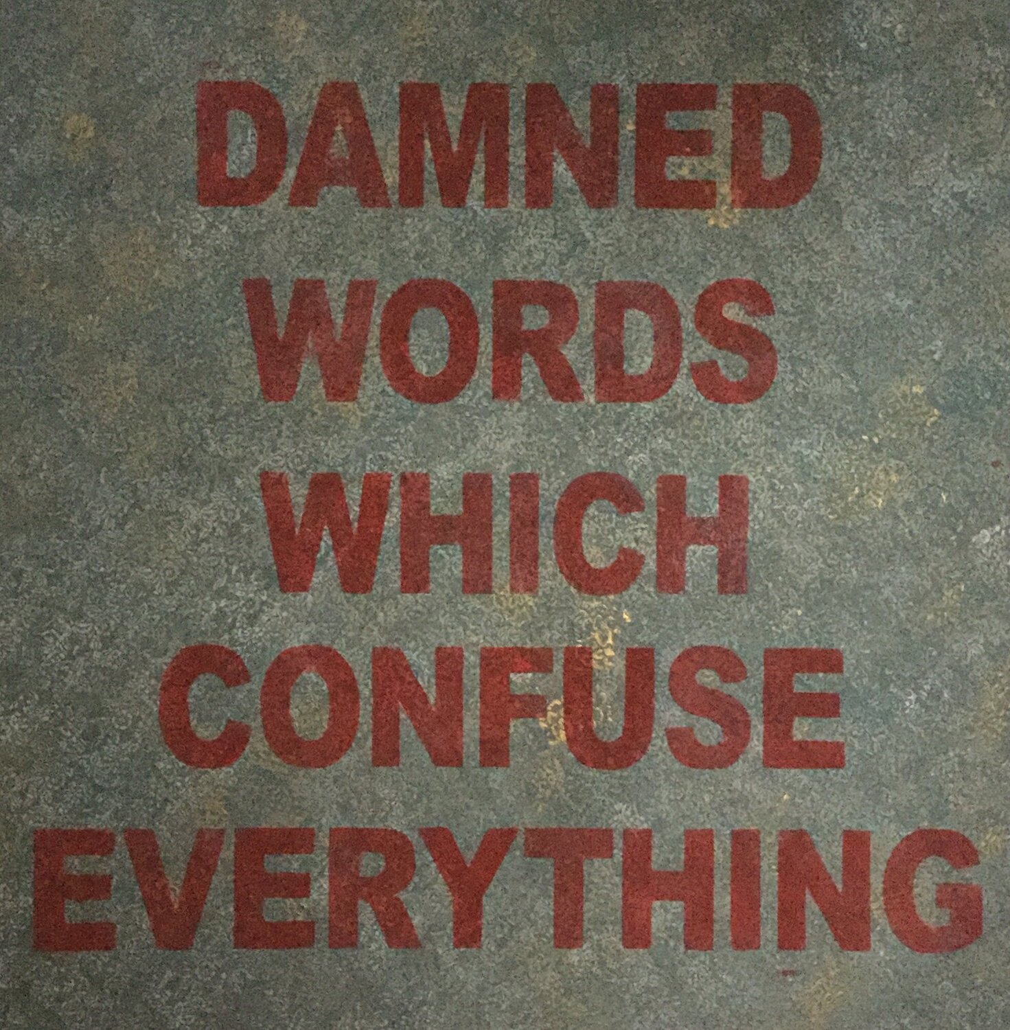 Damned words by Marc Janus (2022) Painting Oil on Canvas SINGULART
