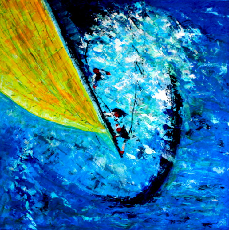 Marine Venture Iii By Paul J Best 17 Painting Acrylic On Canvas Singulart