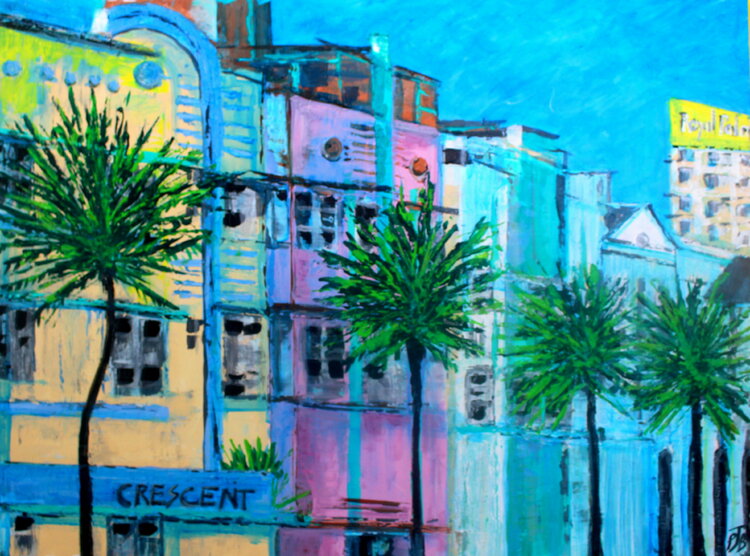 Ocean Drive By Paul J Best 17 Painting Acrylic On Canvas Singulart