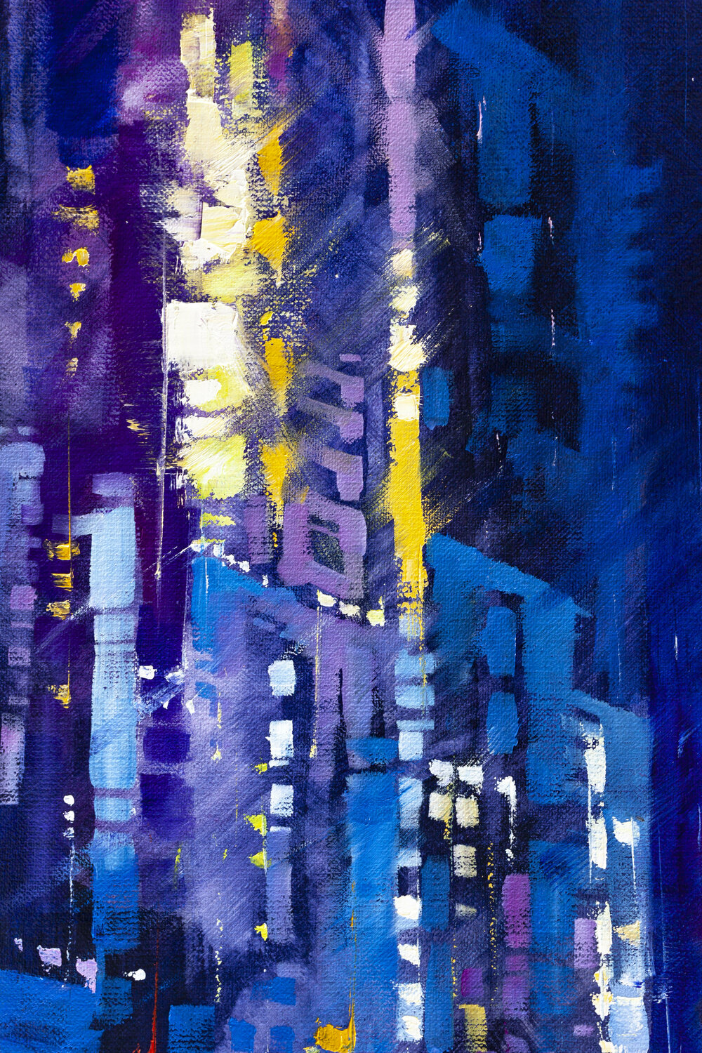 ABSTRACT CITYSCAPE. " City reflections" by Aleksandr Neliubin (2021