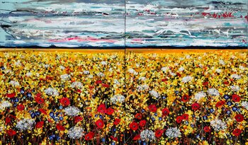 Sun Kissed - Diptych Angie Wright