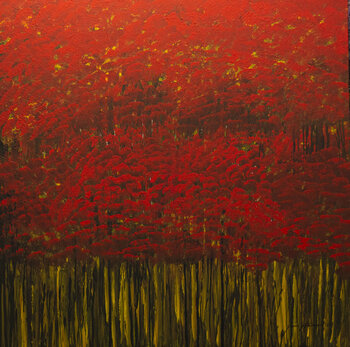 Bosque de los amantes by Yuri Zatarain (2022) : Painting Acrylic, Oil ...