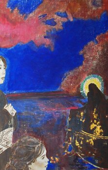 Sylvia Vandermeer Deutsche Malerin Textil Kunstlerin Singulart