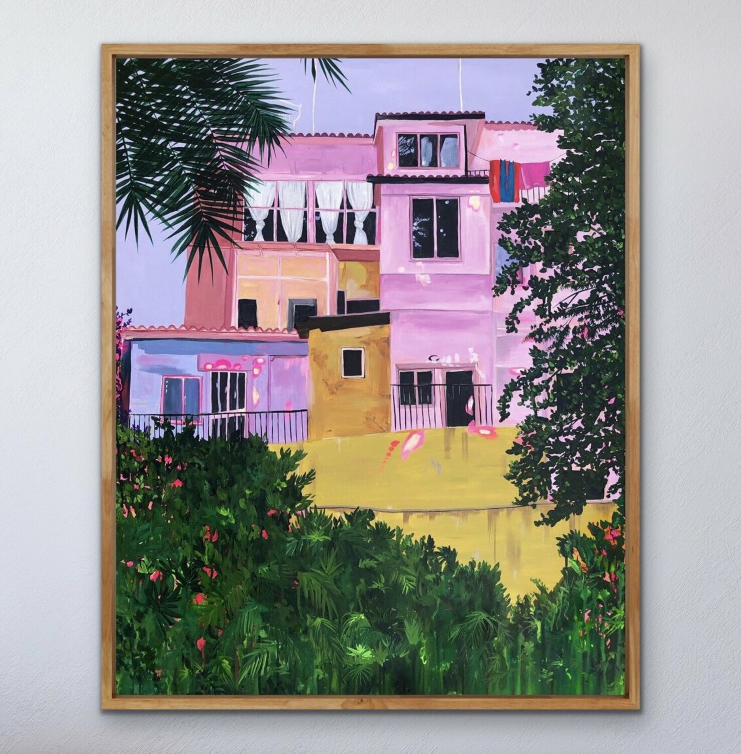 The house in Valencia by Vanessa Van Meerhaeghe (2019) : Painting ...