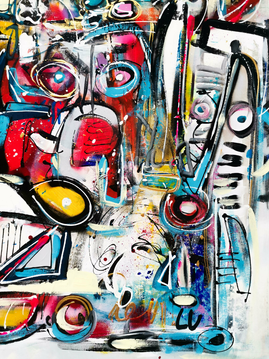 Urban by Luc Villard (2020) : Painting Acrylic on Canvas - SINGULART