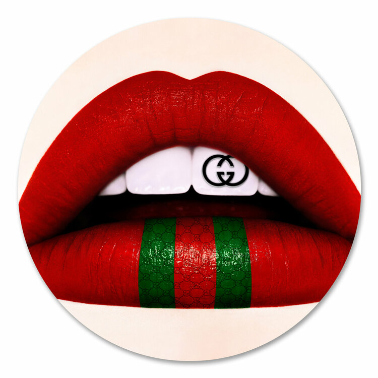 gucci lips logo