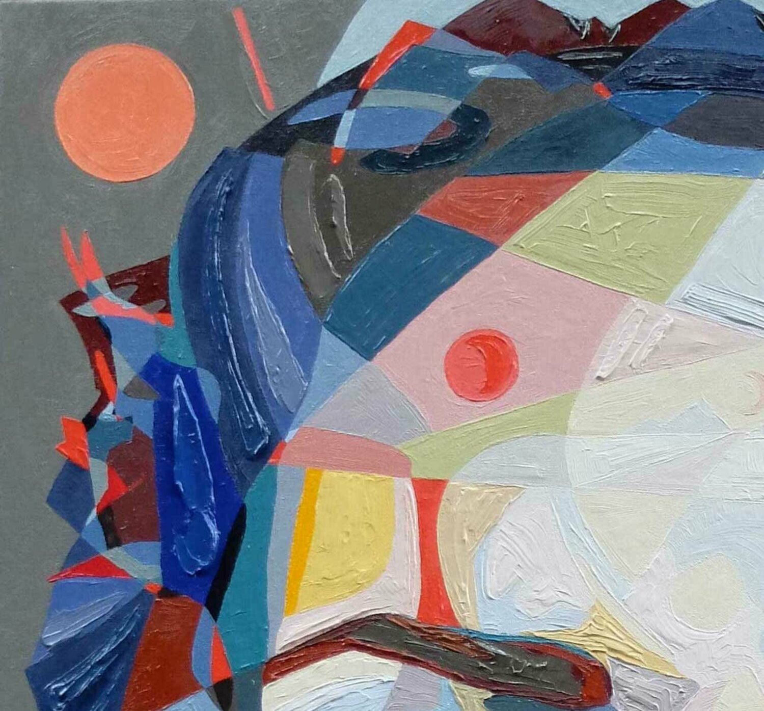 Crown Mountain (Tiger Awas) by Hannah Perry Saucier (2018) Painting