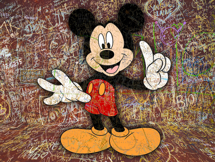 graffiti mickey mouse drawings