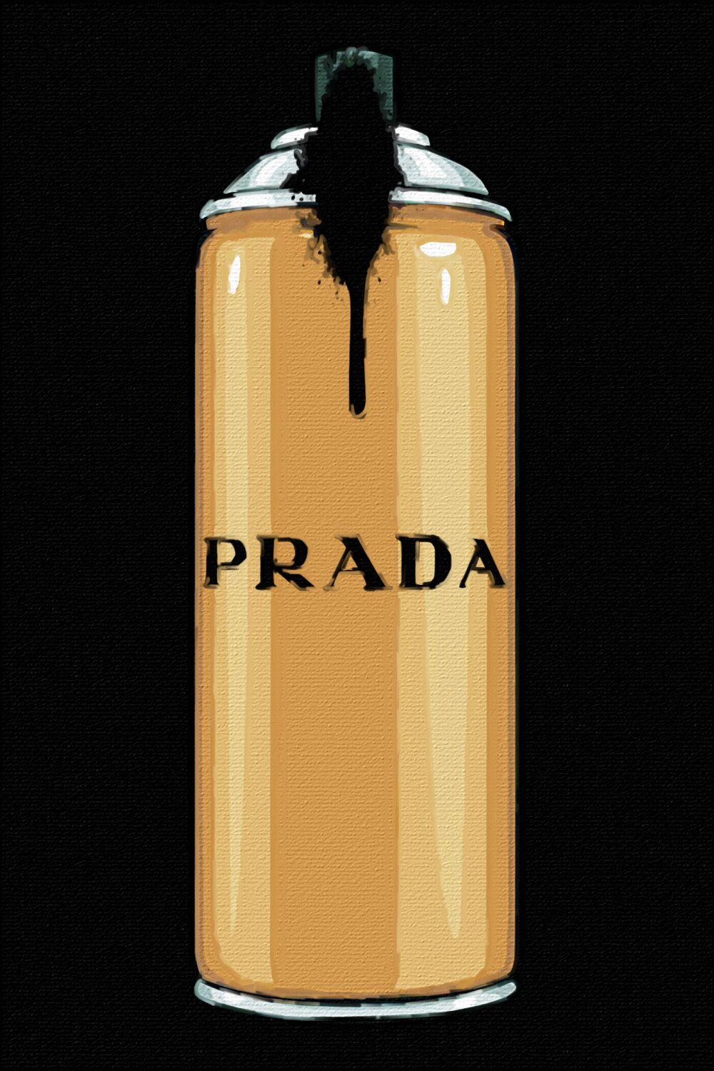 Prada Spray Paint Graffiti Pop Art by Tony Rubino (2022) : Painting  Acrylic, Lithography on Canvas - SINGULART