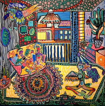 Liz Mosa Contemporary French Painter Draftsman Printmaker Singulart