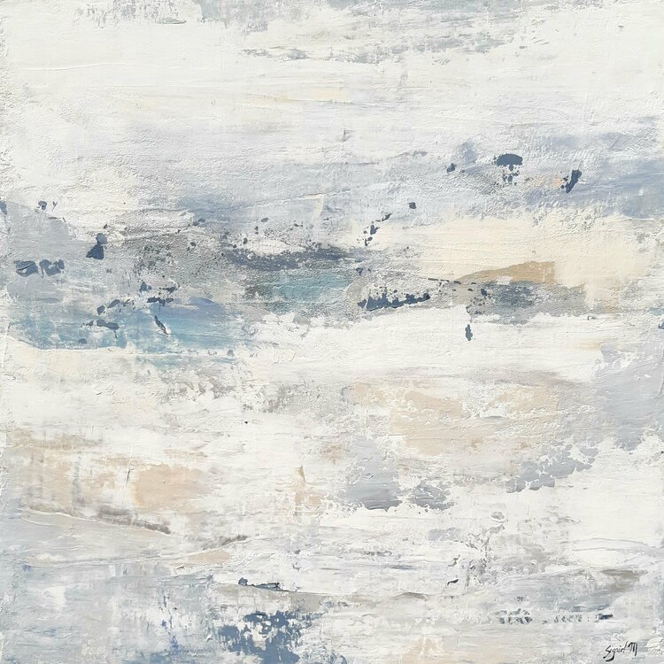 Plume D Ange By Sigrid M 21 Painting Acrylic Pigments On Canvas Singulart