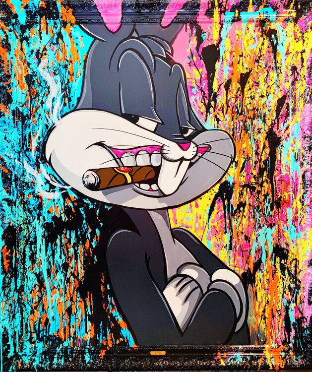 Bugs Bunny un lapin qui a reussi by Eddy Vitalone (2021) : Painting ...