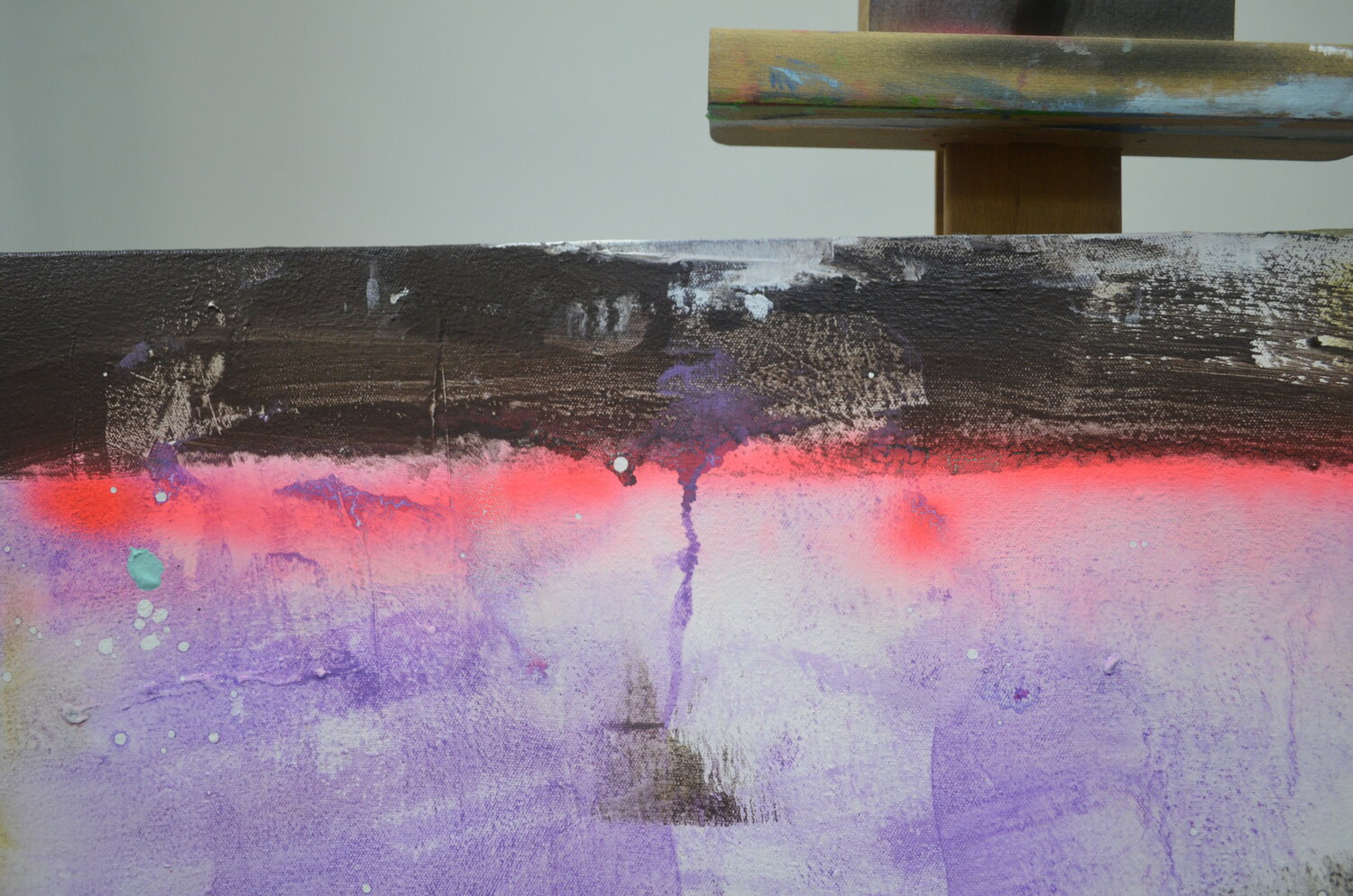 Lazos by Juan Del Campo (2021) Painting Acrylic, Graffiti on Canvas