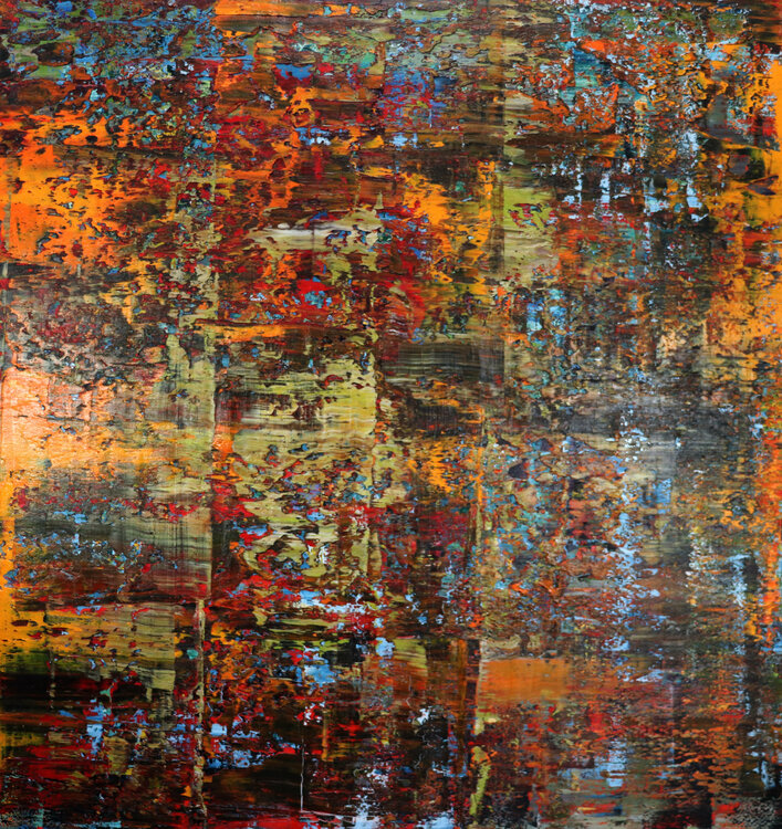 October I [Abstract N°2640] by Koen Lybaert (2020) : Painting Oil on ...