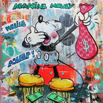 Mickey Making Money Asleep Kristin Kossi