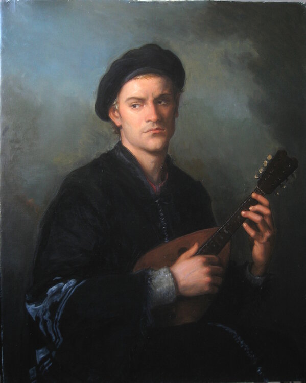 Troubadour Painting