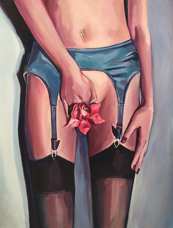 Painting erotic oil Erotic Hyperrealistic