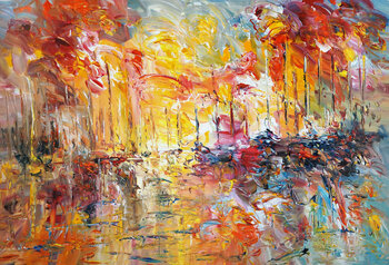 Sail Boat Marina / Evening Mood XL 1 Peter Notrott