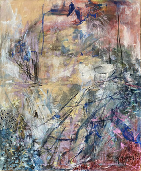 After all by Franziska Ostermeier (2022) : Painting Acrylic on Canvas ...