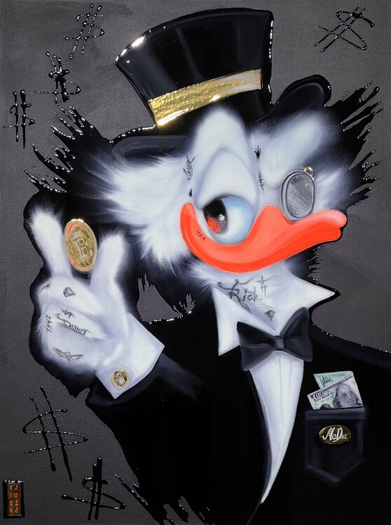 Rapper Donald Duck by VIQA BADION (2022 