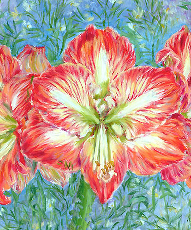  Amarilis by Anastasia Woron (2004) : Painting Oil on Canvas -  SINGULART