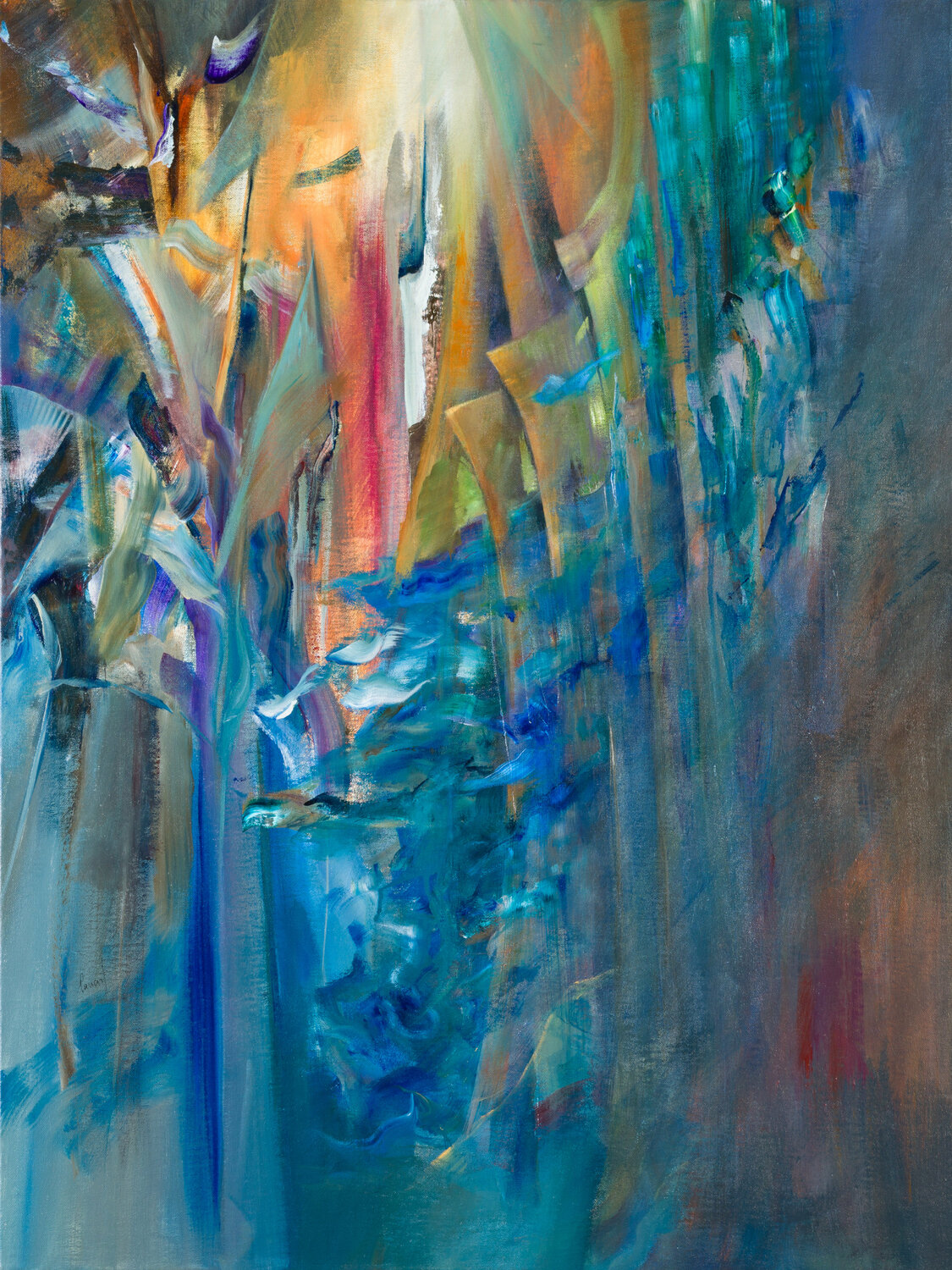 When the Sacred Present & Tangible II by Lydia Panart (2019