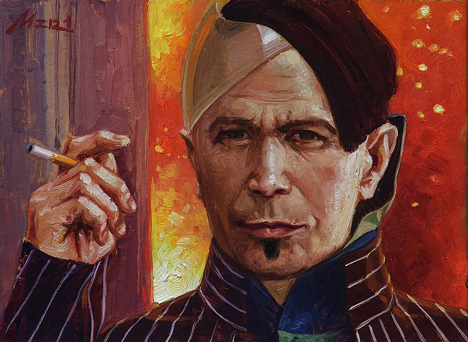 JeanBaptiste Emanuel by Nik Mazur (2021) Painting Oil on