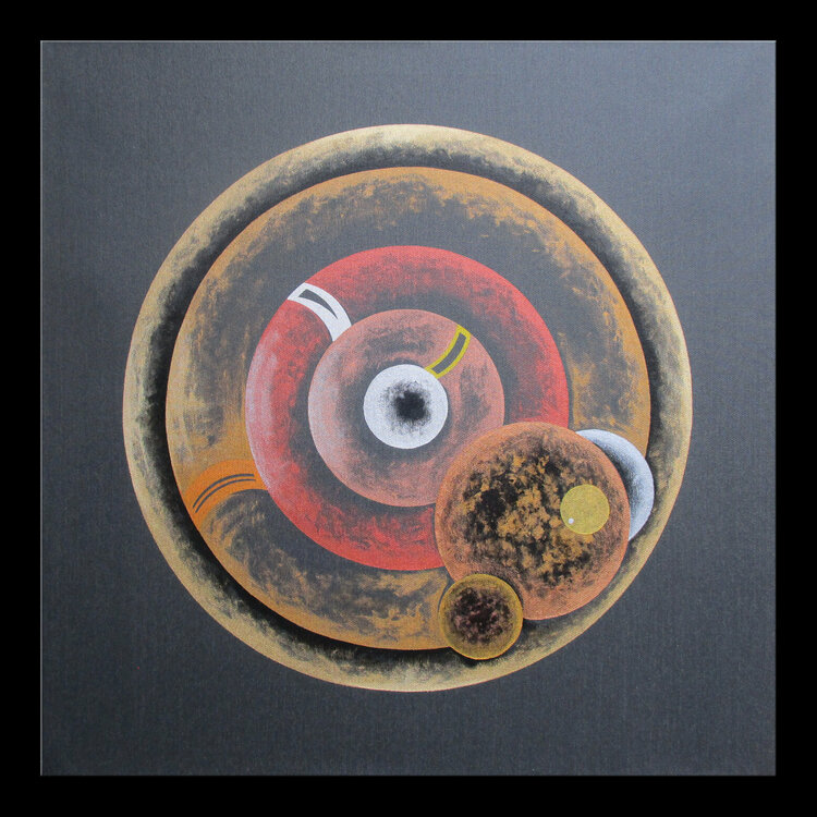 Licht & Klang 7 by Jörg "Yogi" Schäfer (2010) Painting Acrylic on