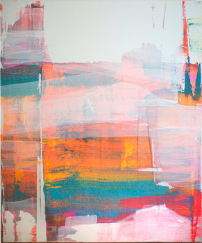 HOOD By Maike Barbara Maier (2021) : Painting Acrylic, Oil Pastel On ...