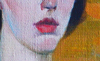 Nude portrait. by Vladiy Zart (2021) : Painting Oil on Canvas - SINGULART