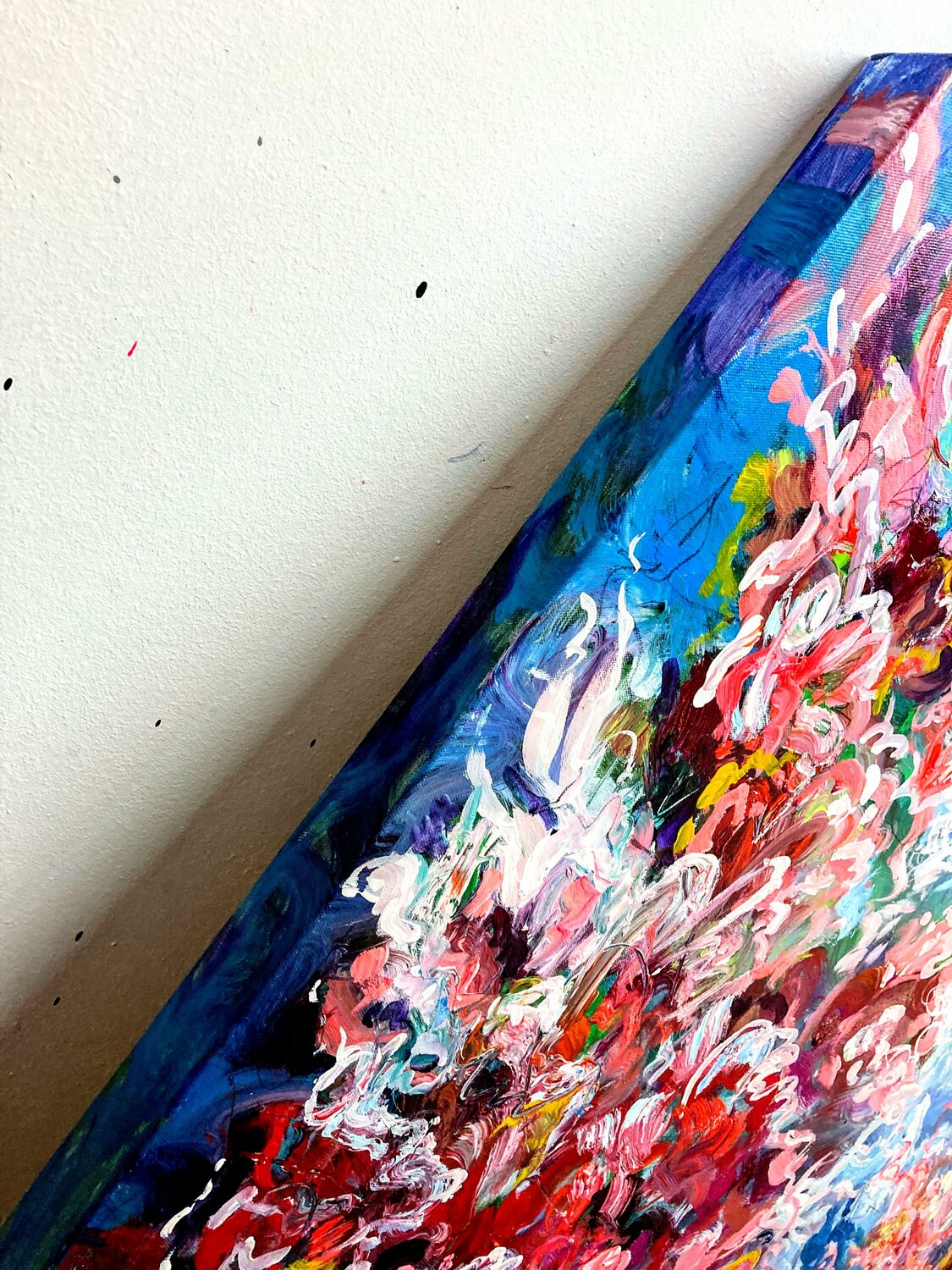 Frühling by Ute Bivona (2019) Painting Acrylic, Pastel on Canvas Singulart