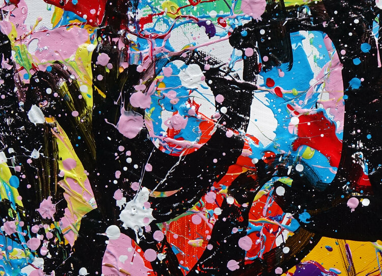 Abstract Graffiti 3 by Wojtek Babski (2020) Painting Acrylic on