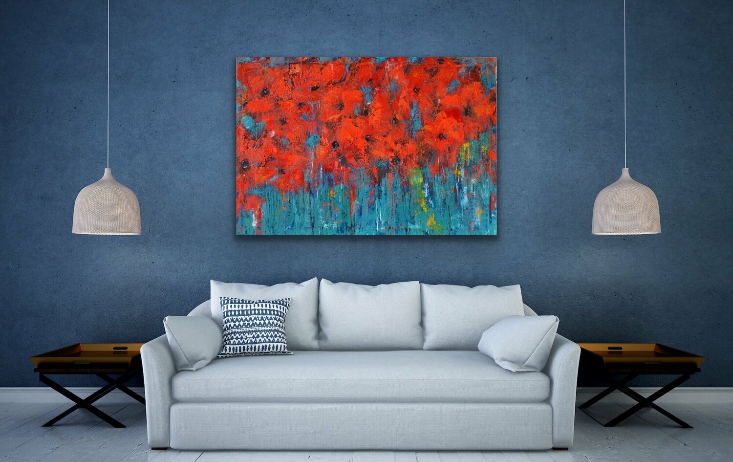 Poppy by Olena Bogatska (2020) : Painting Oil on Canvas - SINGULART