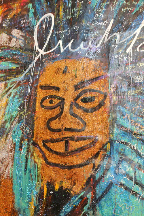 Untitled Art History Painting ( JeanMichel Basquiat's Dos Cabezas ) by