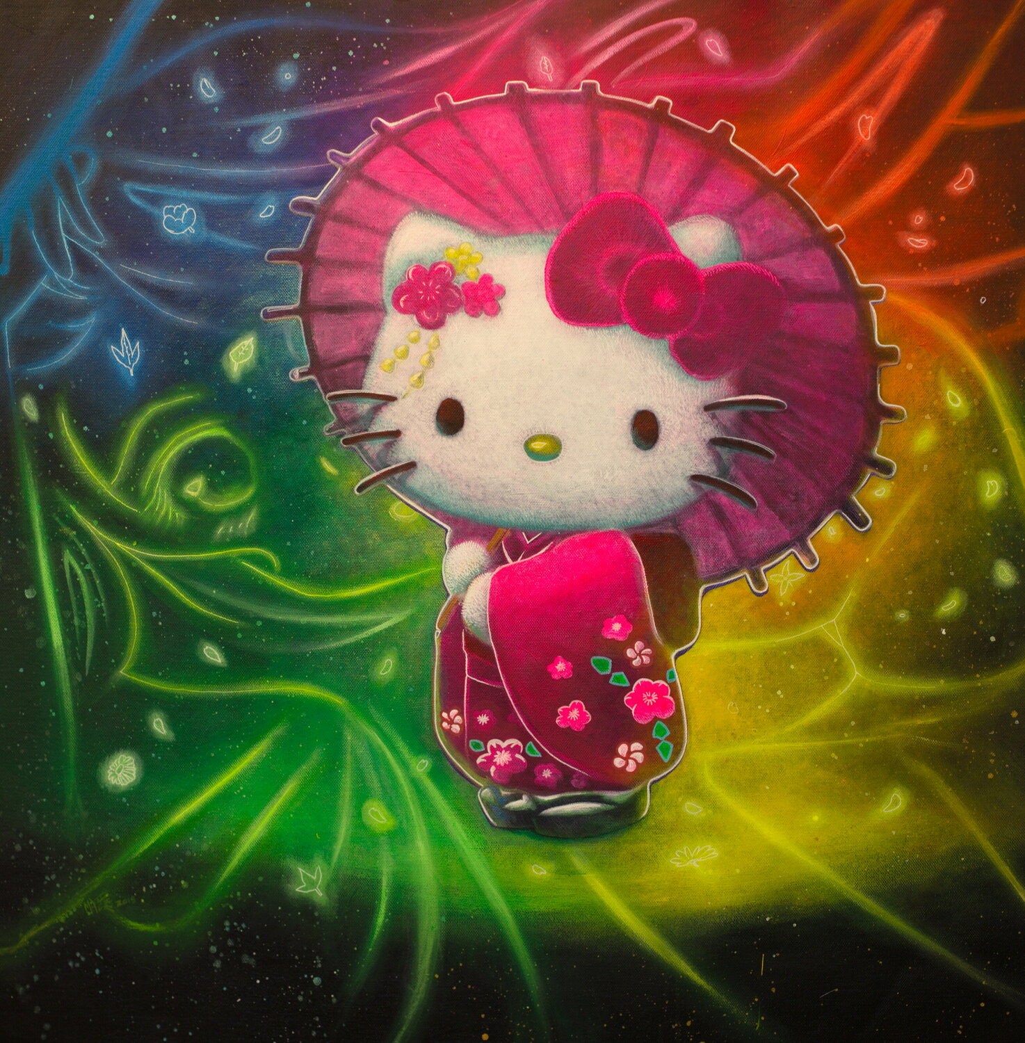 Untitled Hello  Kitty  of Sanrio de Michael Andrew  Law 